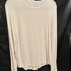 Lululemon Athletica Beige Knit Top